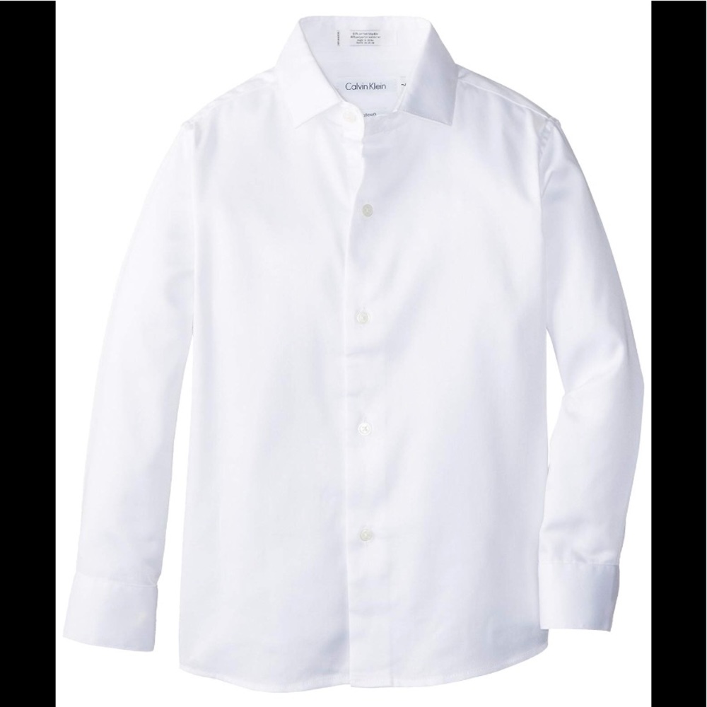 Big boys Calvin Klein collared dress shirt